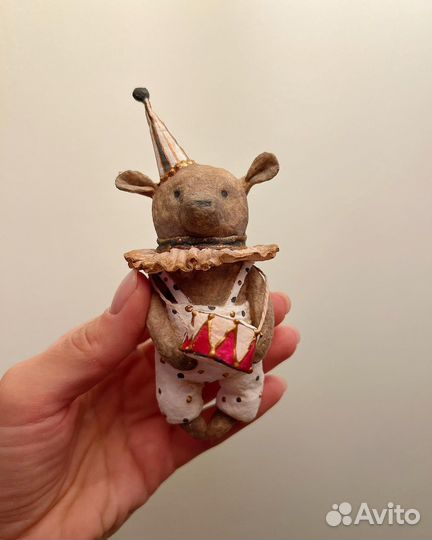 Ватные игрушки на елку