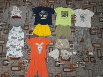 Вещи пакетом майки, шорты, костюм, пижама, р. 122