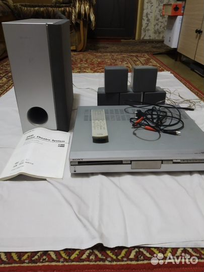 Домашний кинотеатр sony DAV-SB100