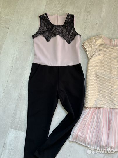 Одежда для девочки пакетом 120-130