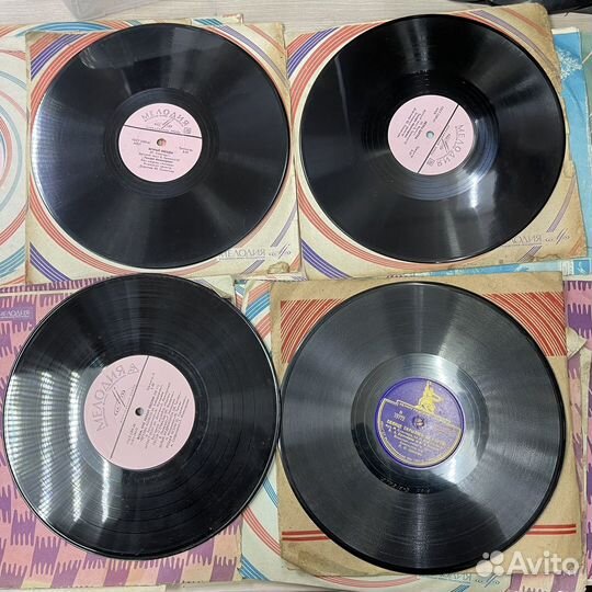 Грампластинки пластинки патефонные 25 шт СССР