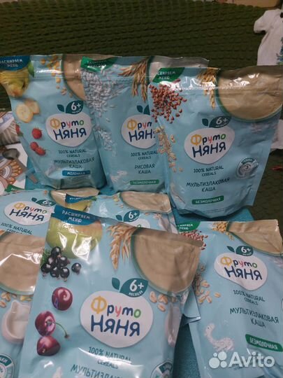 Детские каши молочные