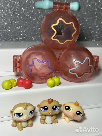 Littlest pet shop тройняшки триплеты