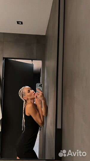 Афрокосы, боксерские косы, брейды, брейды в хвост