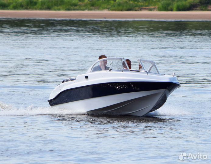 Новый открытый катер Неман 450 Open