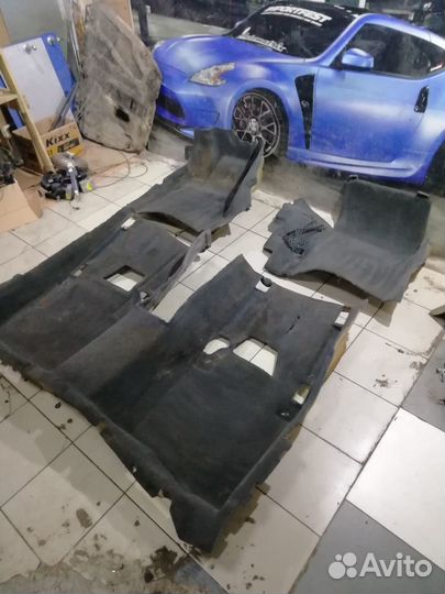 Ковролин салона настил пола Mercedes W220