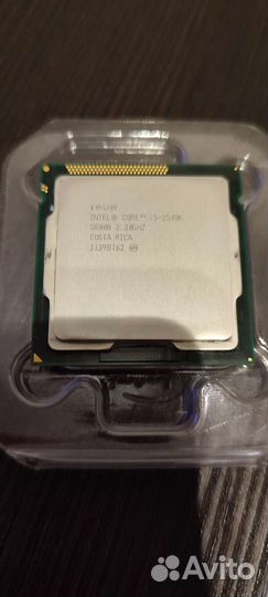 Процессор Intel core i5 2500k
