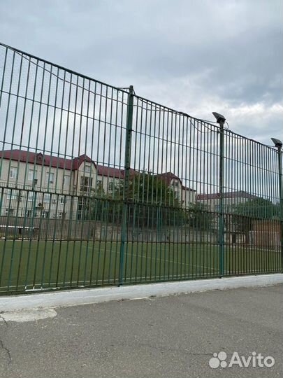 Забор для мини футбольного поля