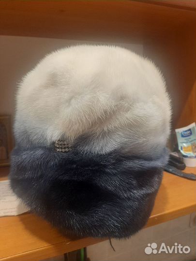 Норковая шапка женская