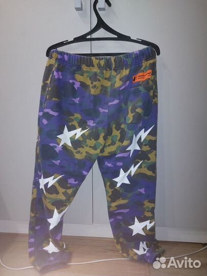 Штаны Bape x Heron Preston