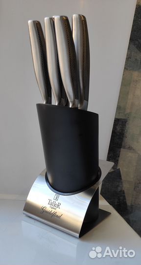 Подставка для ножей деревянная Taller