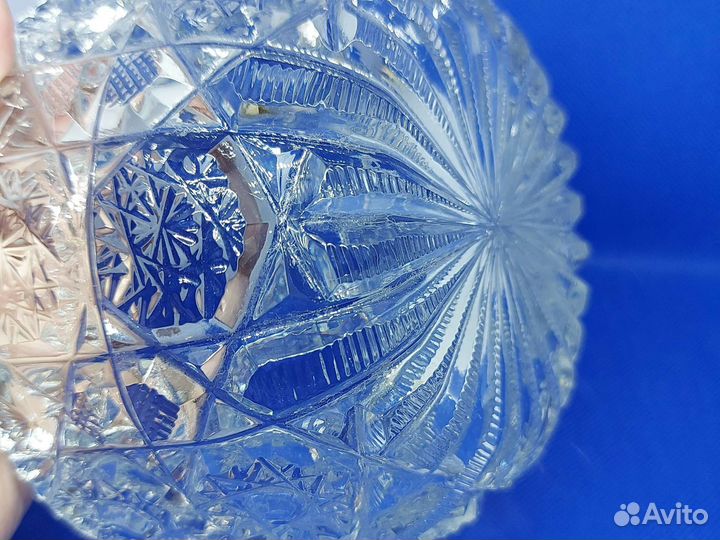 Хрустальная ваза, салатник, конфетница СССР