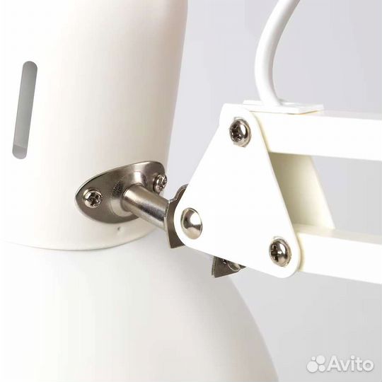 Настольная лампа терциал IKEA белый, чёрный, бежев