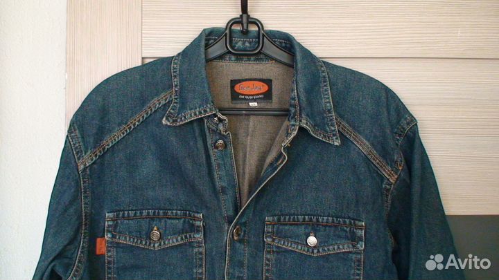 Рубашка джинсовая