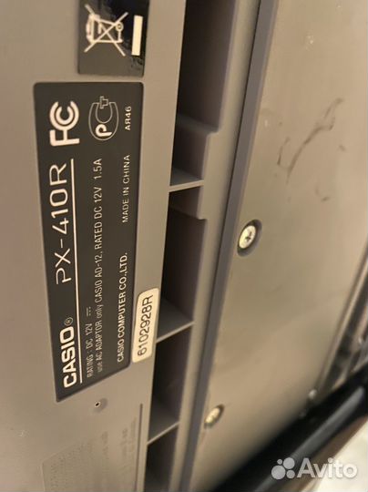 Цифровое пианино casio px 410 r