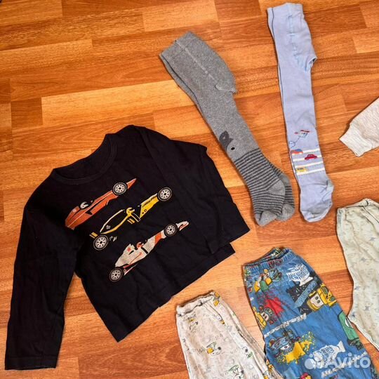 Детские вещи одежда для мальчика пакетом 74-80-86