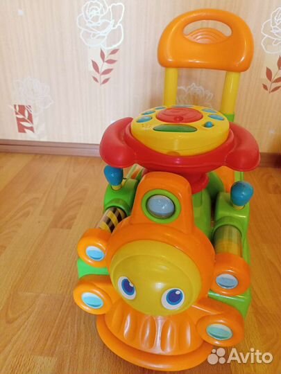 Паровозик Chicco, автомобиль с педалями