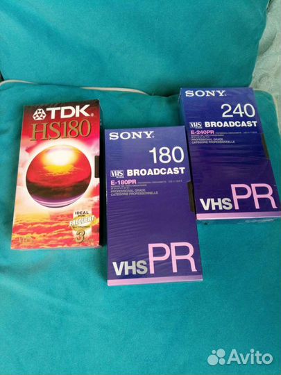 Видеокассеты Новые, запечатанные