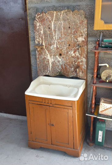 Антикварный Мойдодыр Умывальник