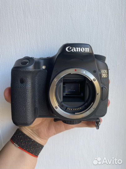 Зеркальный фотоаппарат canon 70d + sigma 17-50