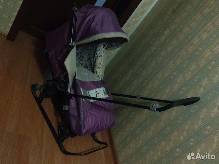 Санки коляска ника 7 2