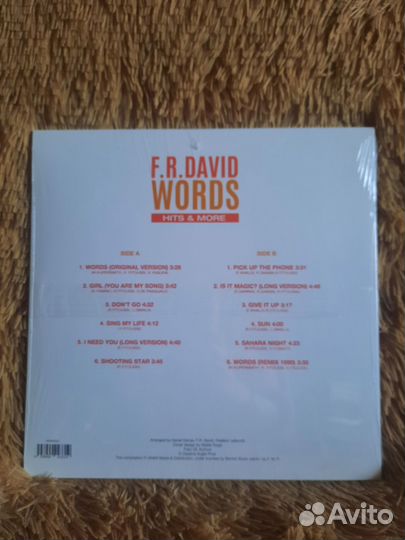 F.R.dayid words