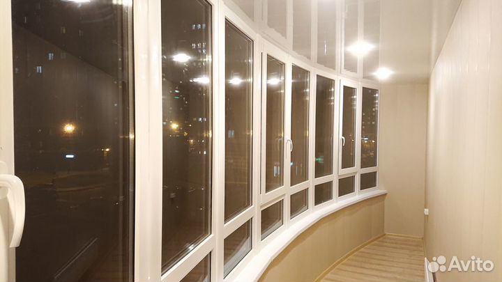 Остекление, утепление, отделка балкона и лоджии