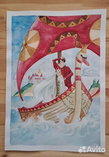 Рисунки в сад и школу на любую тему