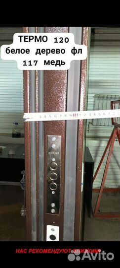 Тёплая дверь металлическая в дом