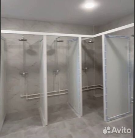 Перегородки для душа пвх