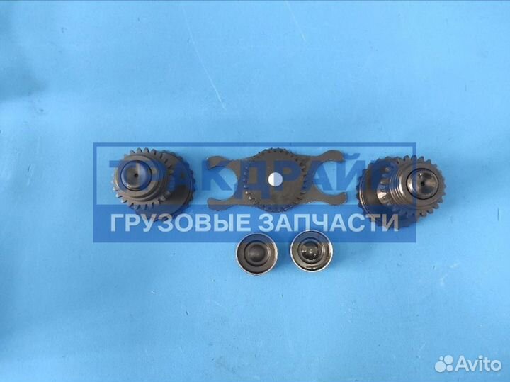 Рем комплект тормозного суппорта Meritor elsa 1, правый подвод с левой резьбой в сборе 35 мм