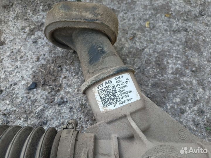Рулевая рейка volkswagen polo седан 2011