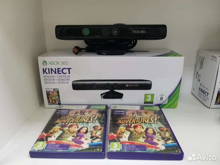 Microsoft Kinect xbox 360, диски, приставки
