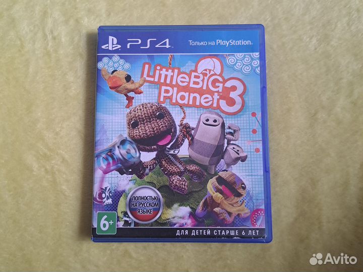 Диск ps4. Little BIG Planet 3
