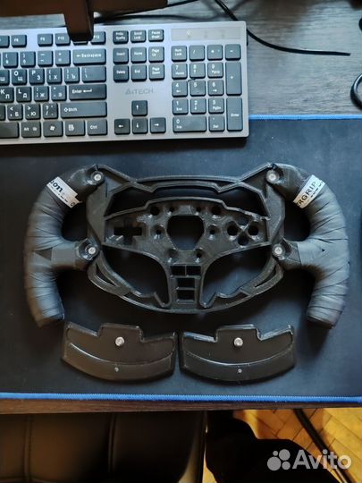 Moza ES Formula Wheel Mod grip edition штурвал