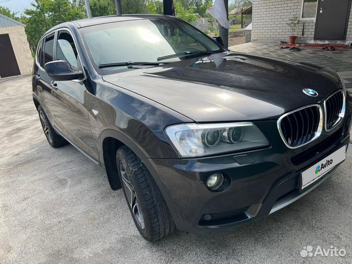 BMW X3 2.0 AT, 2012, 222 000 км
