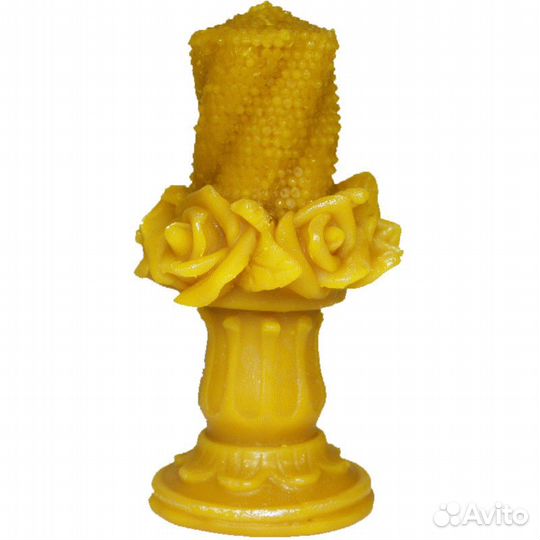 Силиконовая форма для свечей Свадебная с букетом 3