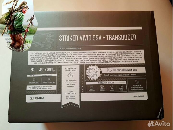 Эхолот Garmin Striker Vivid 9sv