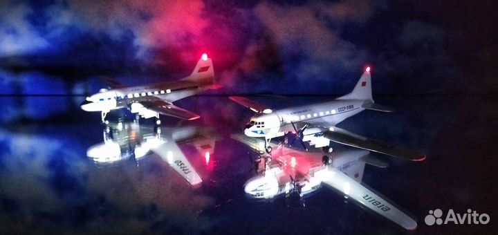 Модели самолётов Ил-12;Ил-14