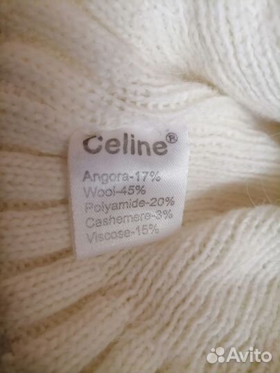 Комплект шапка и шарф женские