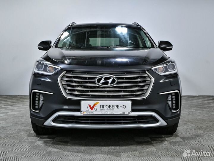 Hyundai Grand Santa Fe 2.2 AT, 2017, 186 205 км