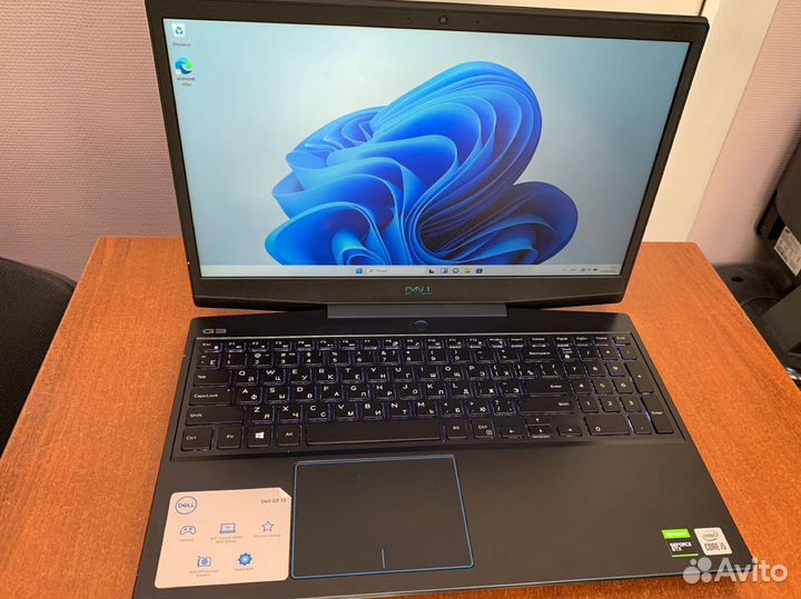 Игровой dell G3 15 i5 8gb SSD+HDD GTX1650 FHD