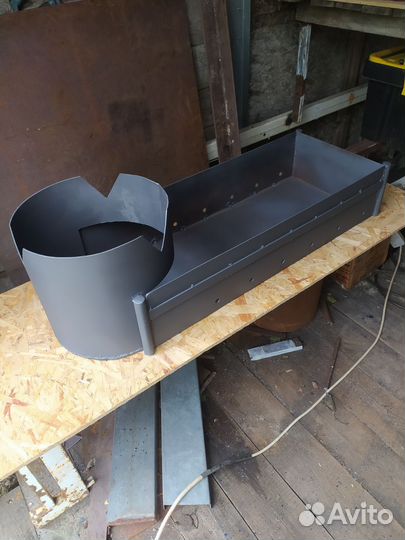 Мангал с местом для казана