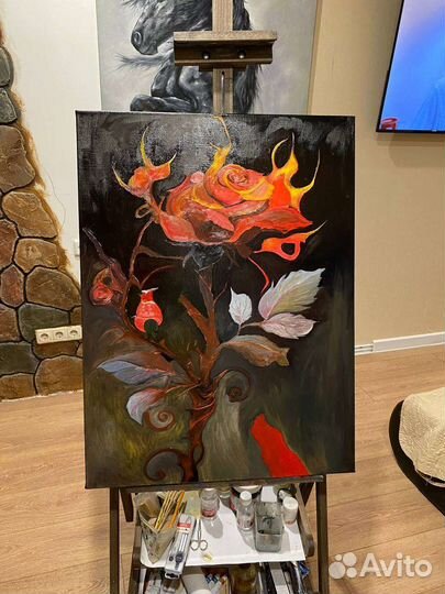 Картина маслом на холсте