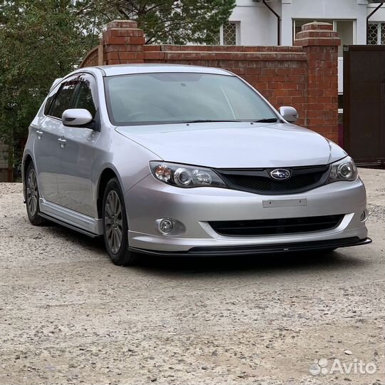 Боковые сплиттеры Subaru Impreza GE/GH WRX (рест)