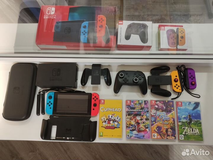 Nintendo switch 32 + 256 гб