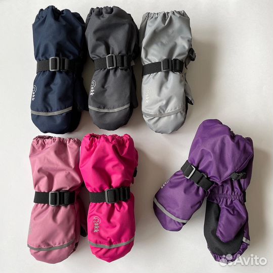 Зимние краги варежки sokoke сококе детские