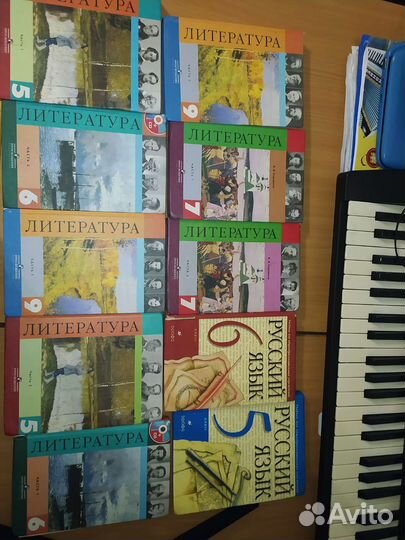 Учебники по литературе, русскому языку