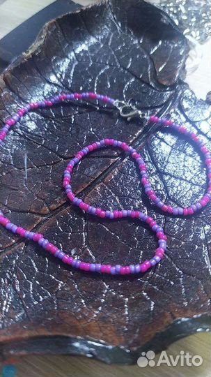 Чокер из бисера