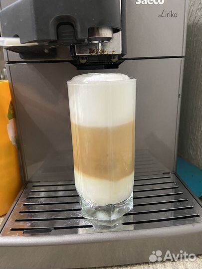 Кофемашина saeco lirika one touch cappuccino